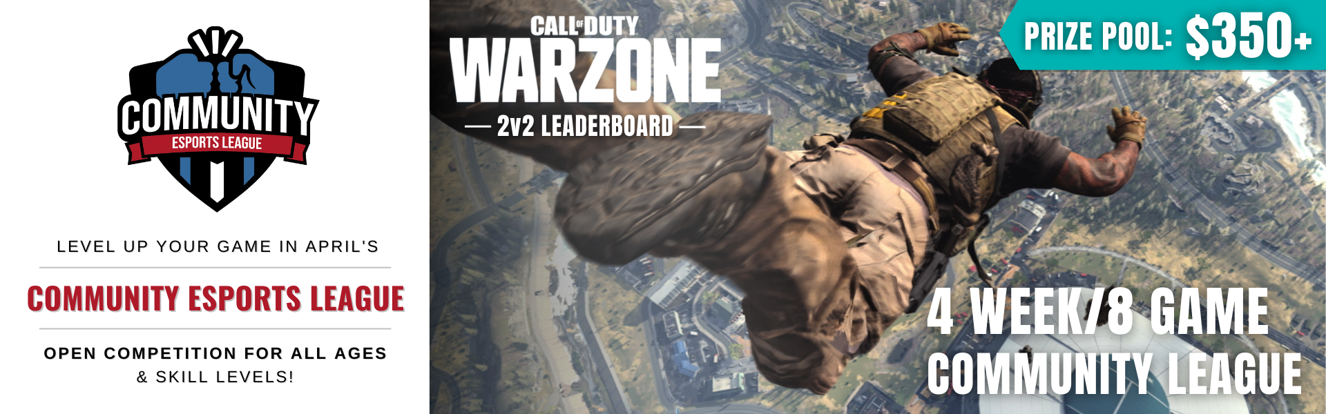 April CEL: Featuring Call of Duty Warzone April CEL: Featuring Call of Duty Warzone
