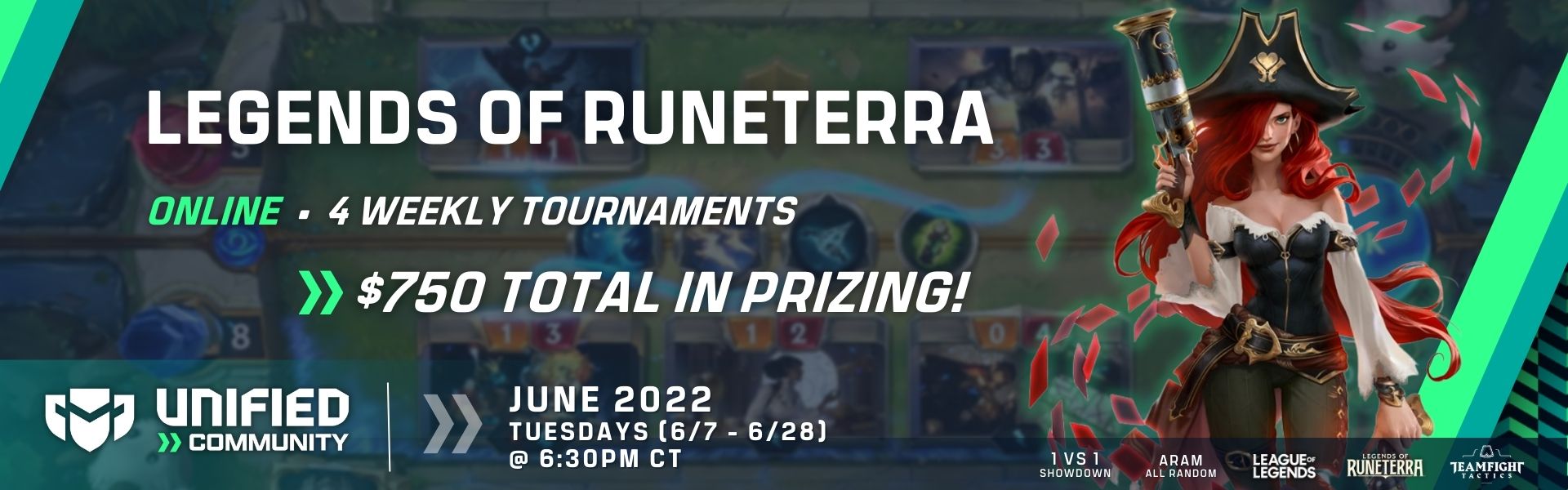 June UCL: Featuring Legends of Runeterra June UCL: Featuring Legends of Runeterra