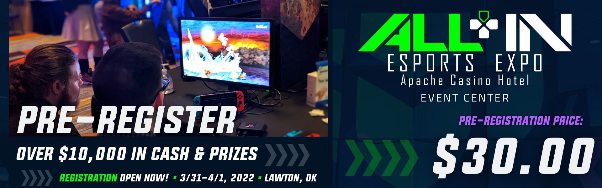 Early Bird General Admission for All In Esports Expo Early Bird General Admission for All In Esports Expo