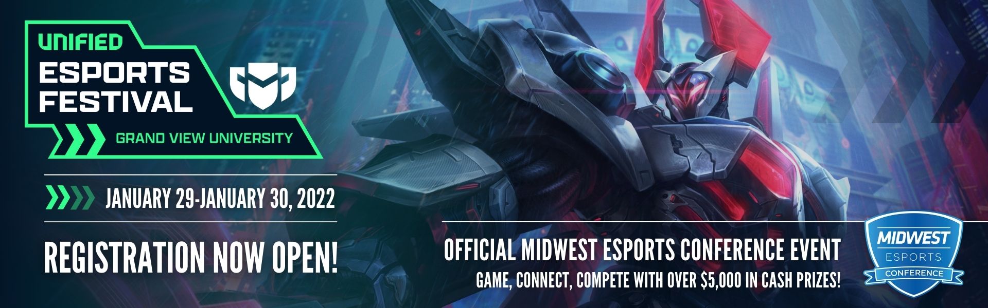 Esports Festival - Grand View University (General Admission) Esports Festival - Grand View University (General Admission)