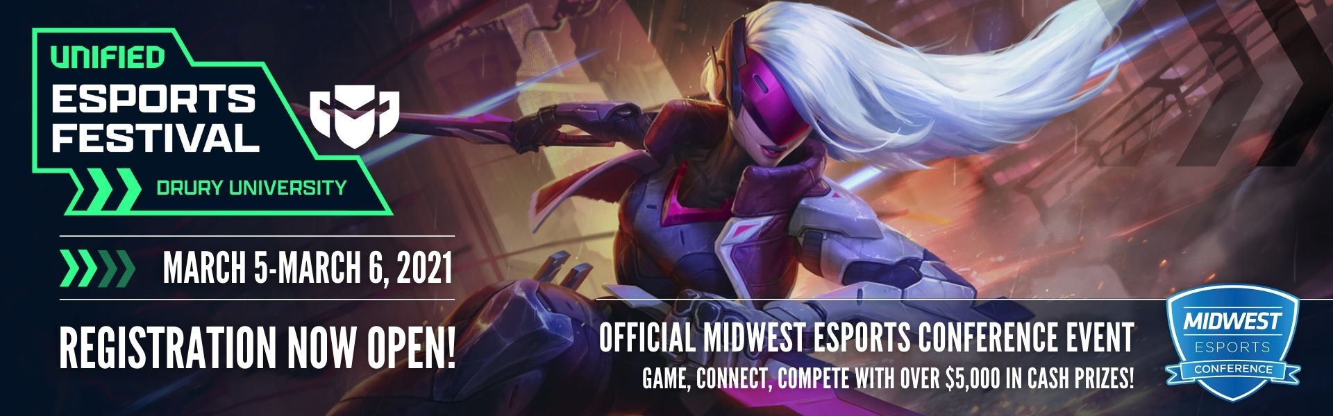 Esports Festival - Drury University (General Admission) Esports Festival - Drury University (General Admission)
