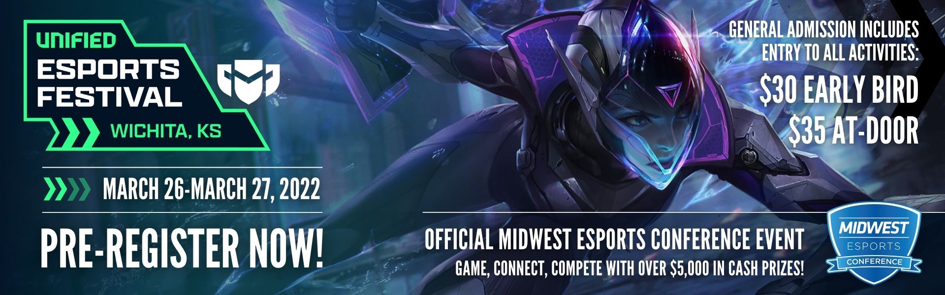 Esports Festival - Wichita (Pre-Register: General Admission) Esports Festival - Wichita (Pre-Register: General Admission)