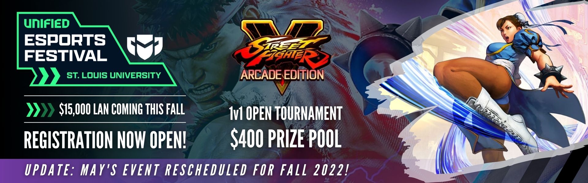Esports Festival: St. Louis Featuring Street Fighter V Esports Festival: St. Louis Featuring Street Fighter V